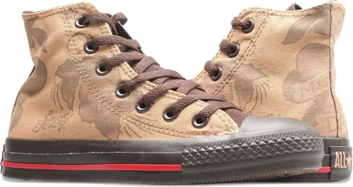 x Sailor Jerry Chuck Taylor All Star Tattoo "Tan /Chocolate" sneakers - Image 2