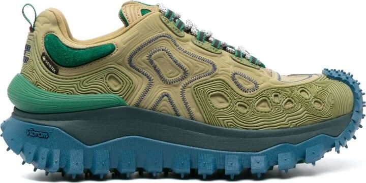 X Salehe Bembury Green Trailgrip Grain Sneakers