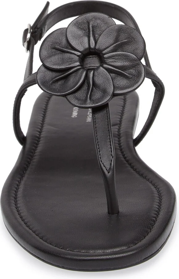 x Sandy Liang T-Strap Slingback Sandal - Image 4