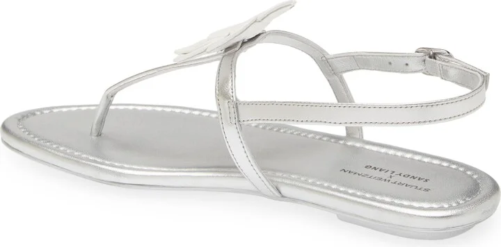 x Sandy Liang T-Strap Slingback Sandal - Image 8