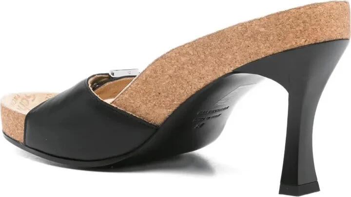 x Scholl 80mm heeled sandals - Image 3