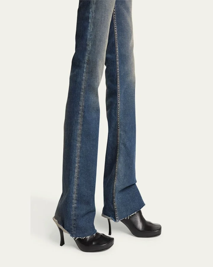 x Scholl Leather Mules - Image 4