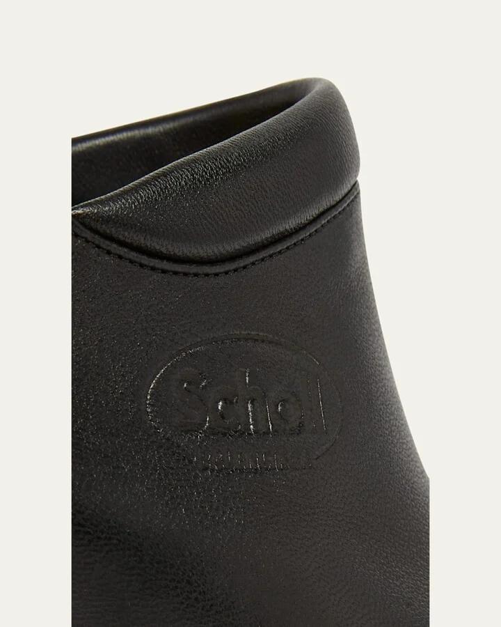 x Scholl Leather Mules - Image 10