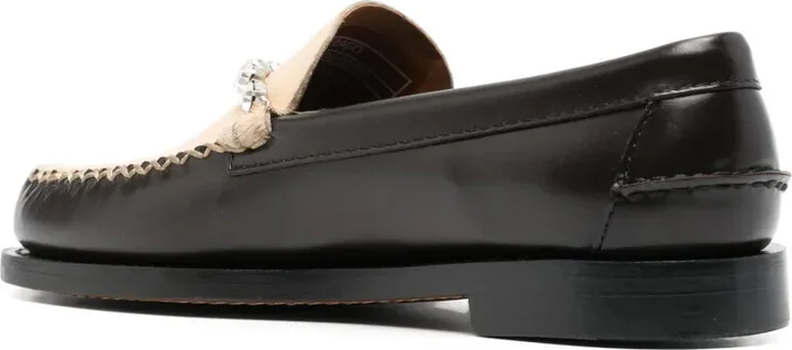 x Sebago crystal-embellished loafers - Image 3