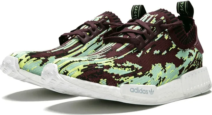 x Sneakersnstuff NMD R1 Primeknit Datamosh 2.0 "Maroon" sneakers - Image 2