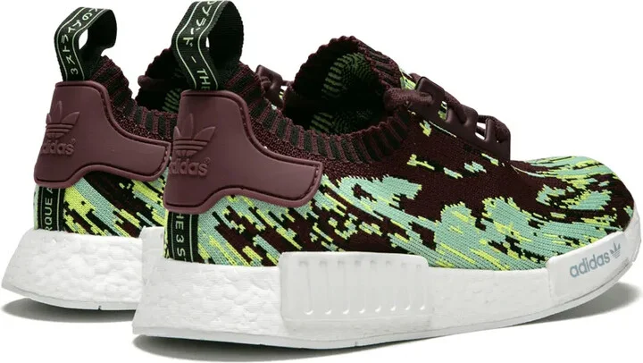 x Sneakersnstuff NMD R1 Primeknit Datamosh 2.0 "Maroon" sneakers - Image 3