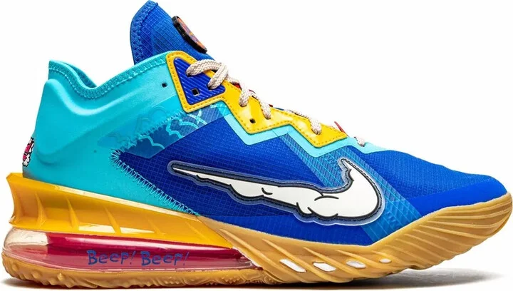 x Space Jam LeBron 18 Low "Wile E. Coyote vs Roadrunner" sneakers
