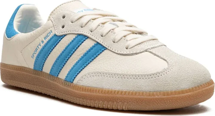 x Sporty and Rich Samba "Cream Blue" sneakers - Image 2