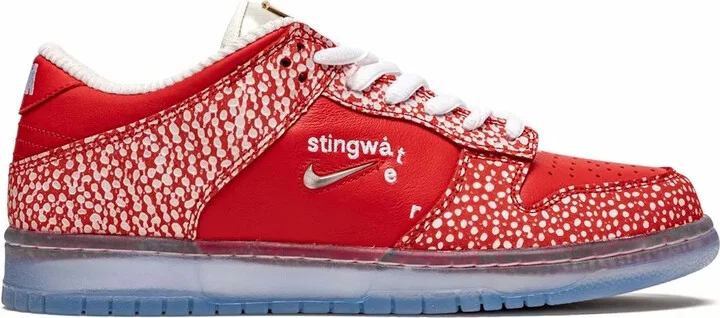 x Stingwater SB Dunk Low "Magic Mushroom" sneakers