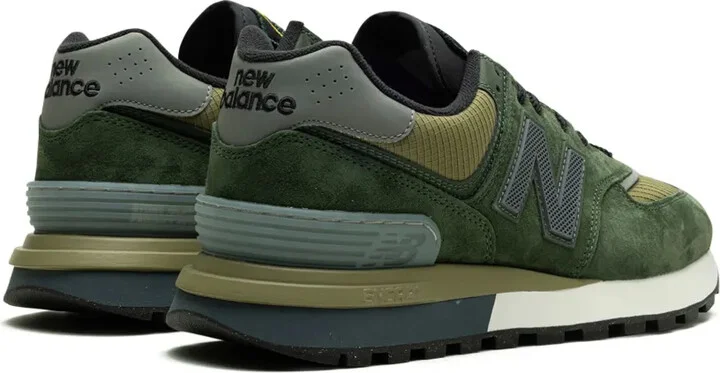 x Stone Island 574 Legacy "Dark Green" sneakers - Image 3