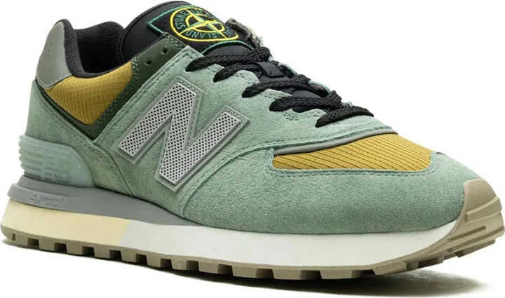 x Stone Island 574 Legacy "Light Green" sneakers - Image 2