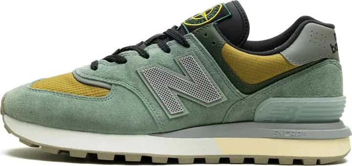 x Stone Island 574 Legacy "Light Green" sneakers - Image 5
