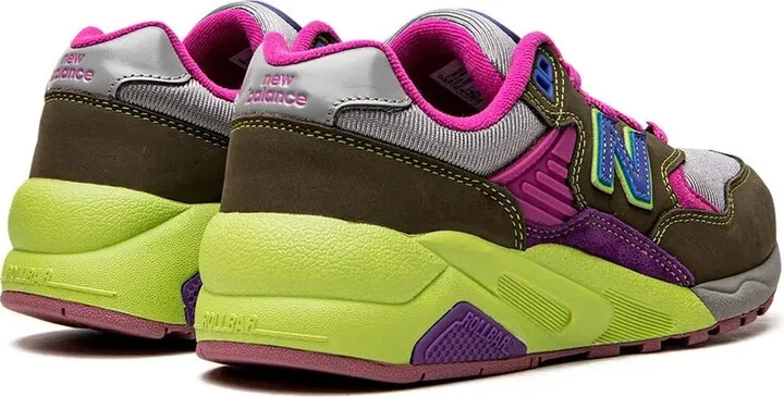 x Stray Rats MT580 "Dark Moss/Cosmic Grape" sneakers - Image 3