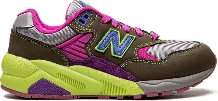 x Stray Rats MT580 "Dark Moss/Cosmic Grape" sneakers