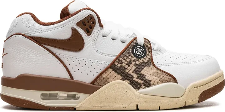 x Stussy Air Flight 89 "Pecan Fossil" sneakers