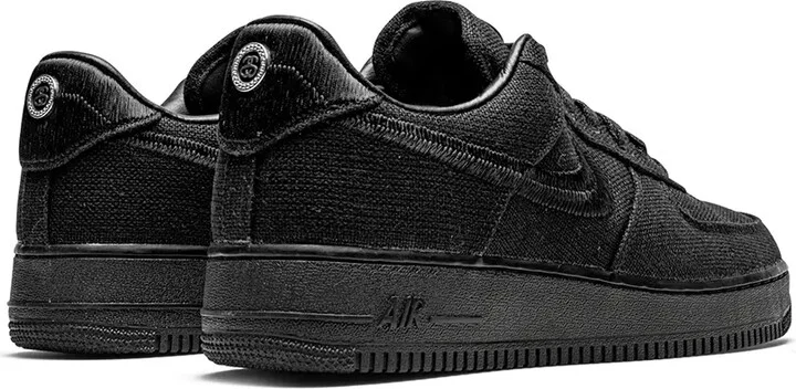 x Stüssy Air Force 1 Low "Black" sneakers - Image 3
