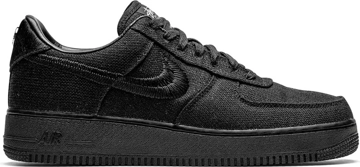 x Stüssy Air Force 1 Low "Black" sneakers