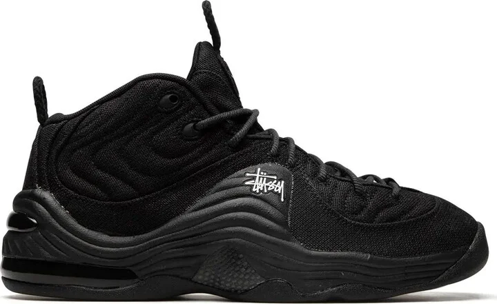 x Stüssy Air Penny 2 "Triple Black" sneakers