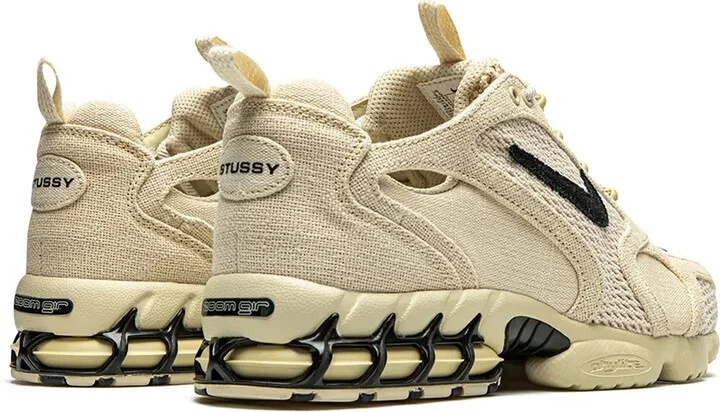 x Stüssy Air Zoom Spiridon Caged "Fossil" sneakers - Image 3