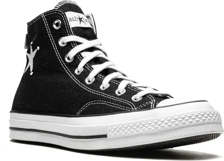 x Stüssy Chuck 70 Hi "Black/White" sneakers - Image 2