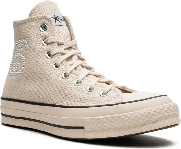 x Stüssy Chuck 70 High "Fossil" sneakers - Image 2