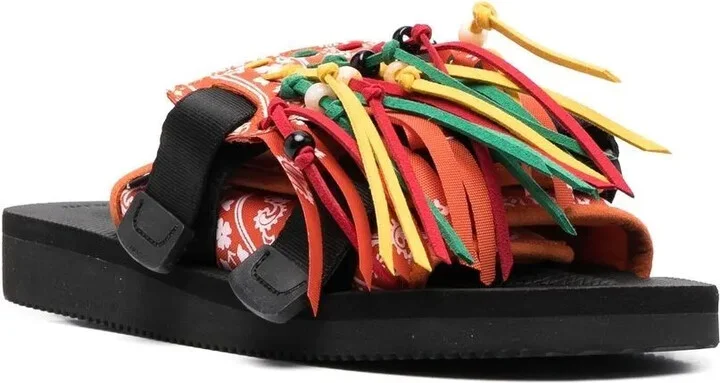 x Suicoke Moto fringed slides - Image 2
