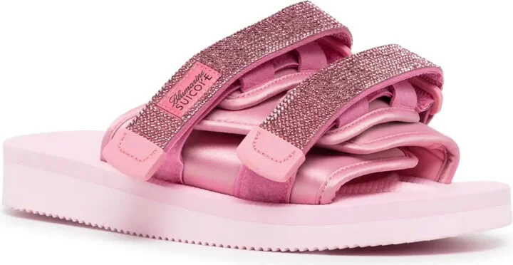 x Suicoke rhinestone-embellished slides - Image 2