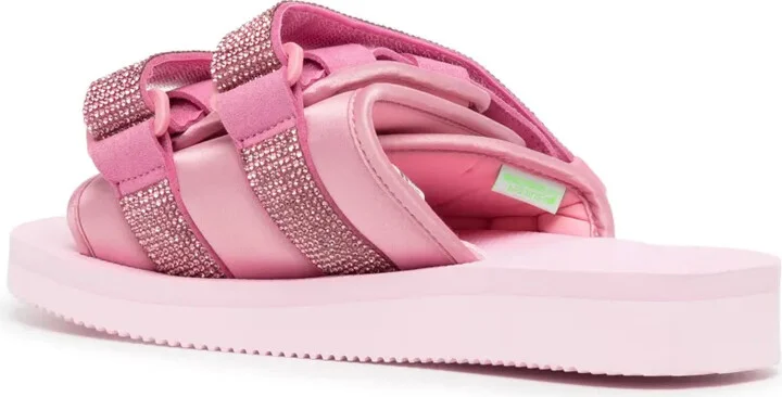 x Suicoke rhinestone-embellished slides - Image 3