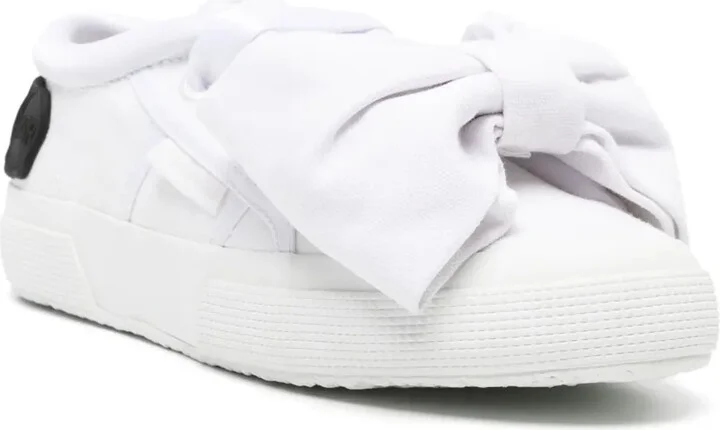 x Superga bow-detail flatform sneakers - Image 2