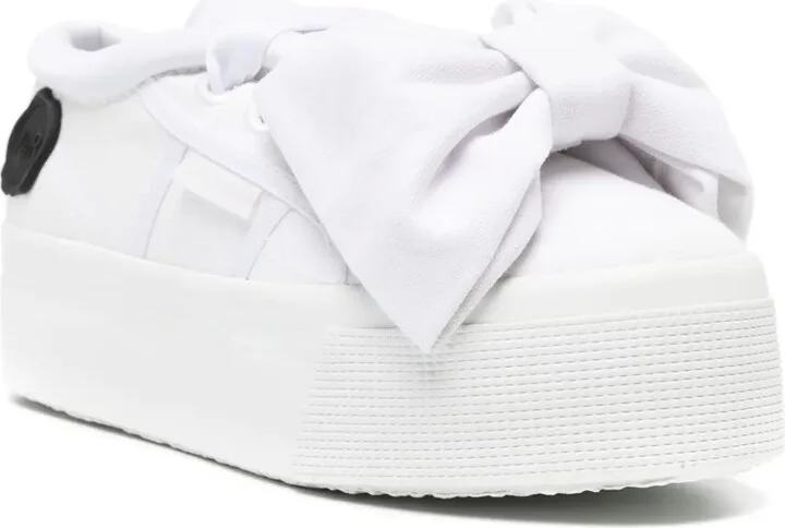 x Superga bow-detail sneakers - Image 2