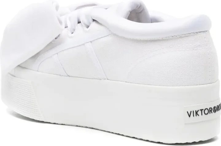 x Superga bow-detail sneakers - Image 3