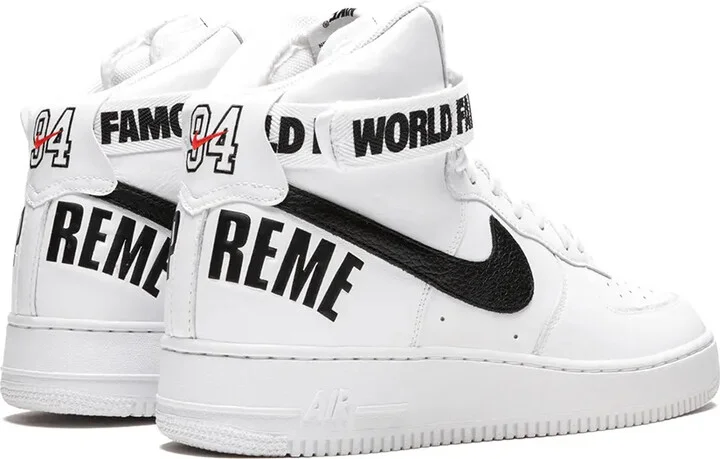 x Supreme Air Force 1 High SP "White" sneakers - Image 3