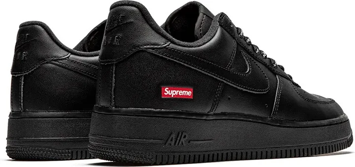 x Supreme Air Force 1 Low "Mini Box Logo Black" sneakers - Image 3