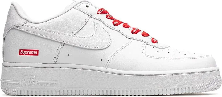 x Supreme Air Force 1 Low "Mini Box Logo White" sneakers