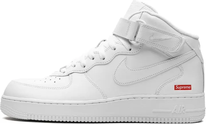 x Supreme Air Force 1 Mid "Mini Box Logo White" sneakers - Image 5