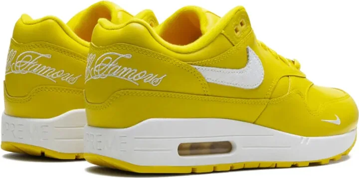 x Supreme Air Max 1 '87 SP "Speed Yellow/White" sneakers - Image 3