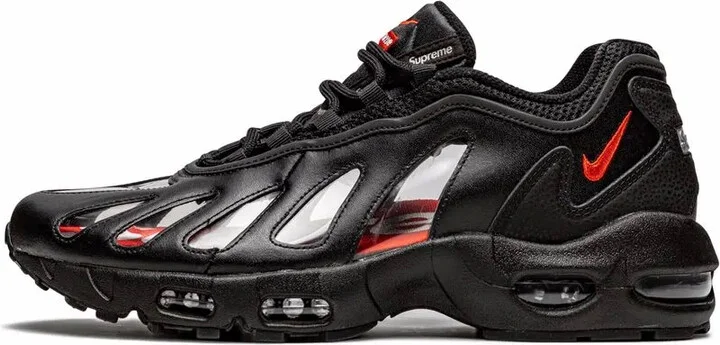 x Supreme Air Max 96 "Black" sneakers - Image 5