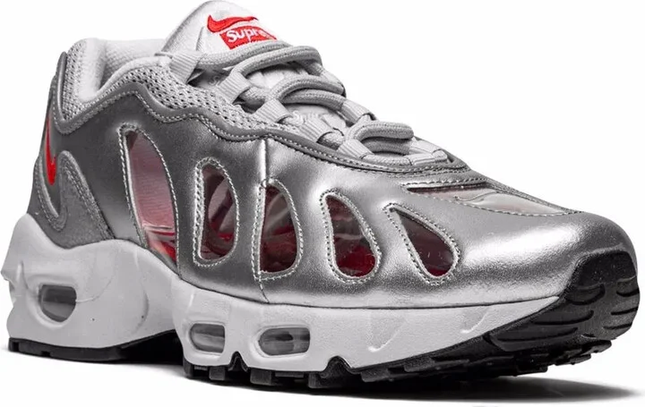 x Supreme Air Max 96 "Silver" sneakers - Image 2