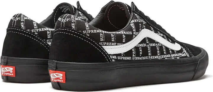 x Supreme Old Skool Pro "Grid Black" sneakers - Image 3