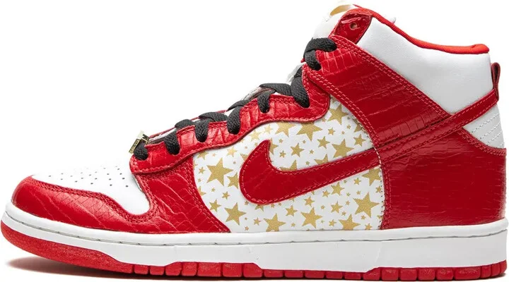 x Supreme SB Dunk High Pro "Red Stars" sneakers - Image 5