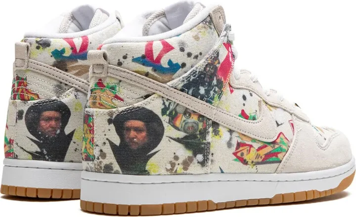 x Supreme SB Dunk High "Rammellzee" sneakers - Image 3