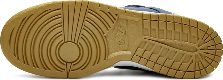 x Supreme SB Dunk Low "Jewel Swoosh Gold/Navy" sneakers - Image 4
