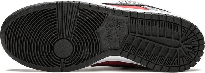 x Supreme SB Dunk Low Premium "Red Cement" sneakers - Image 4