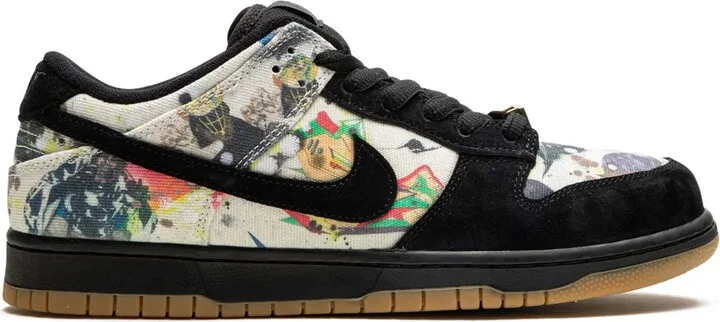 x Supreme SB Dunk Low "Rammellzee" sneakers
