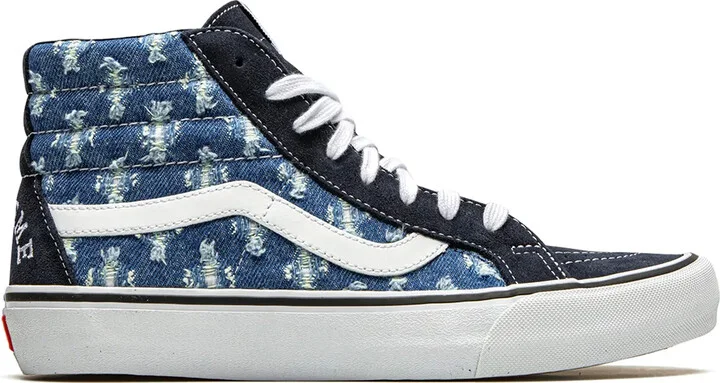 x Supreme Sk8-Hi "Hole Punch Denim