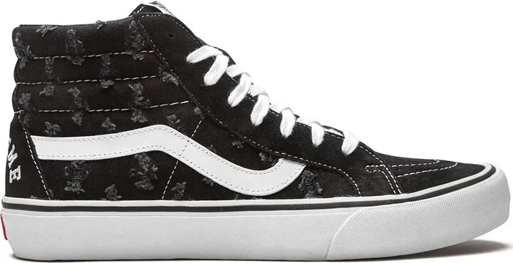 x Supreme Sk8-Hi "Hole Punch Denim