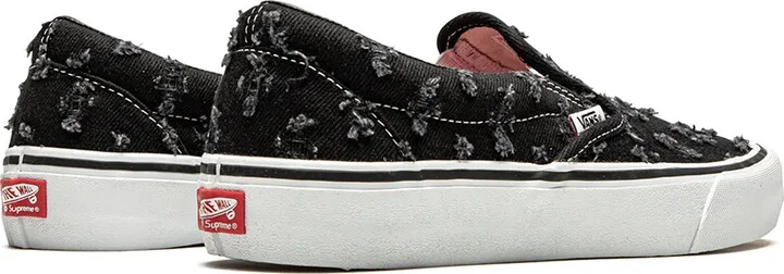 x Supreme Slip-On Pro "Black Hole Punch Denim" sneakers - Image 3
