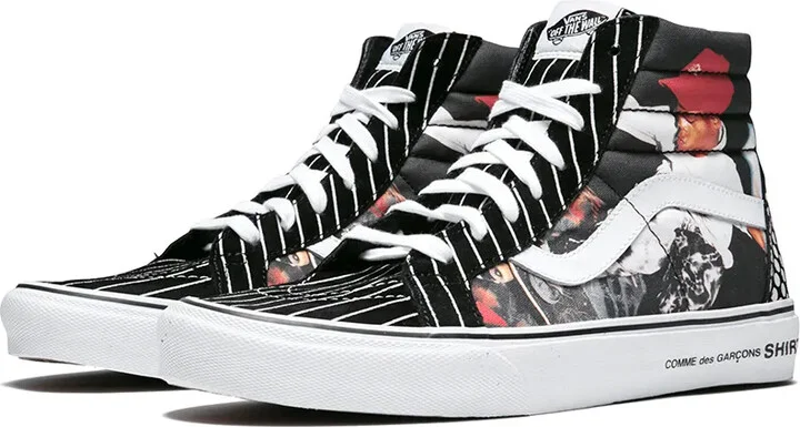 x Supreme x Comme des Garçons Sk8-Hi Reissue "Harold Hunter" sneakers - Image 2