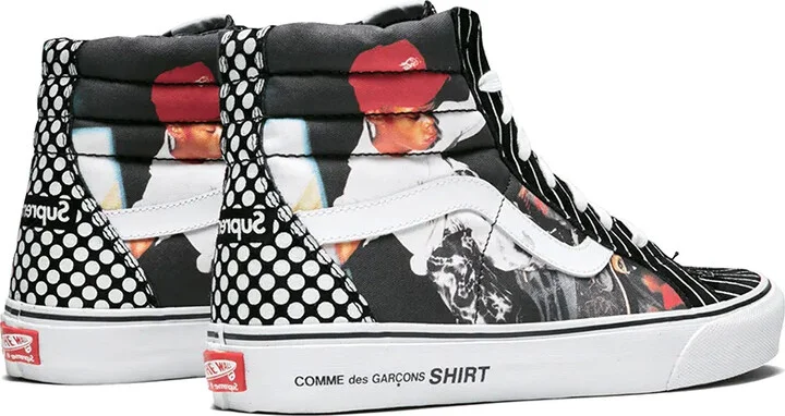 x Supreme x Comme des Garçons Sk8-Hi Reissue "Harold Hunter" sneakers - Image 3