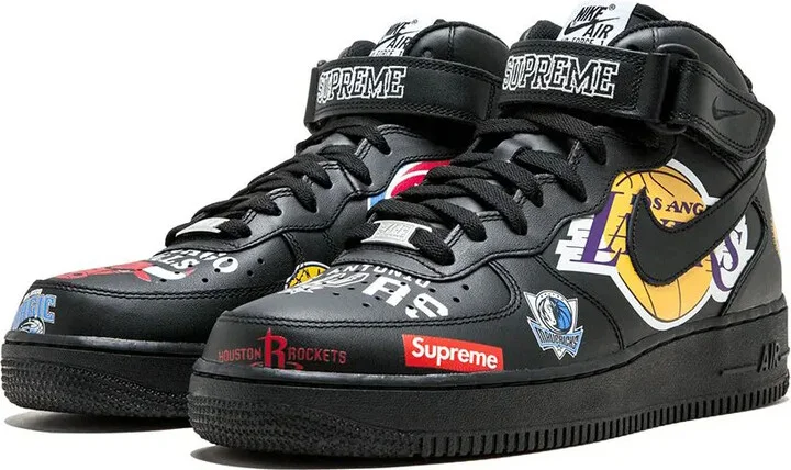 x Supreme x NBA Air Force 1 Mid '07 sneakers - Image 2